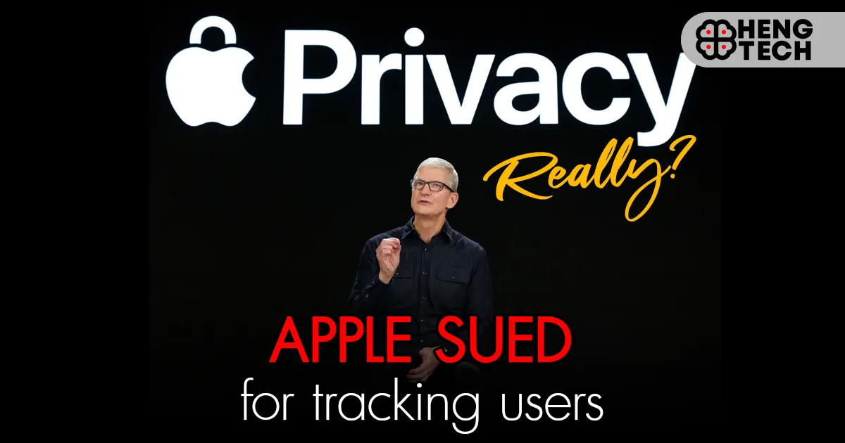 Apple sued for tracking users